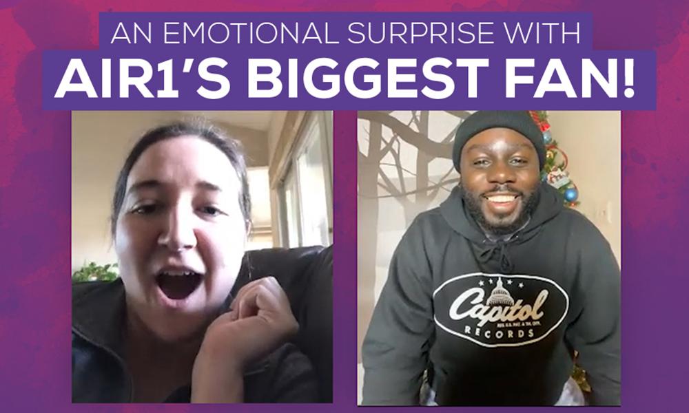 An Emotional Surprise With Air1's Biggest Fan!