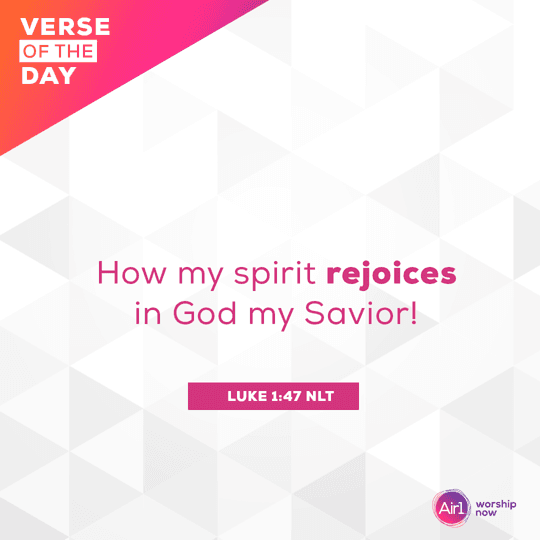 How my spirit rejoices in God my Savior!